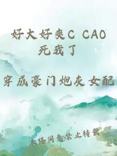 好大好爽C CAO死我了