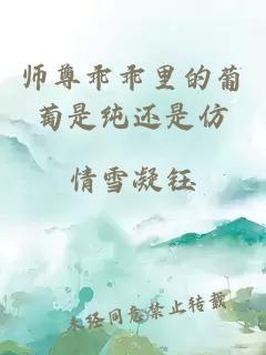 师尊乖乖里的葡萄是纯还是仿