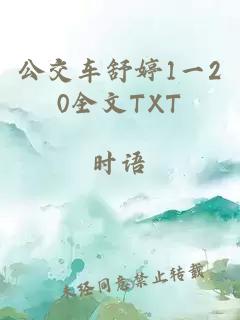 公交车舒婷1一20全文TXT