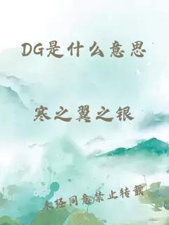 DG是什么意思