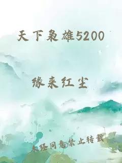 天下枭雄5200