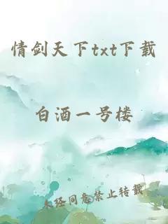 情剑天下txt下载