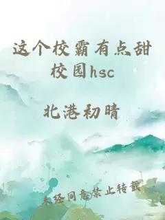 这个校霸有点甜校园hsc