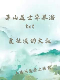 茅山道士异界游txt