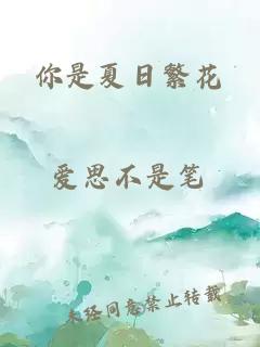 你是夏日繁花