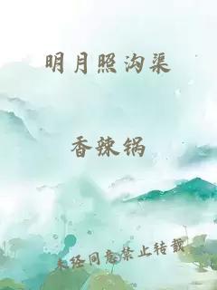 明月照沟渠