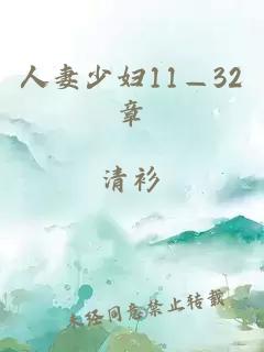 人妻少妇11—32章