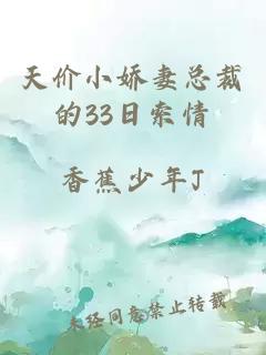 天价小娇妻总裁的33日索情