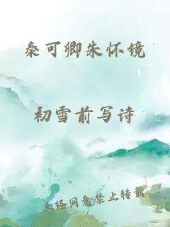 秦可卿朱怀镜